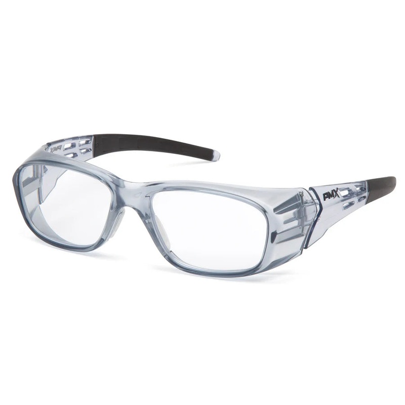 Pyramex Safety Emerge Plus Readers Safety Glasses, 3.0, Clear Full Reader Lens