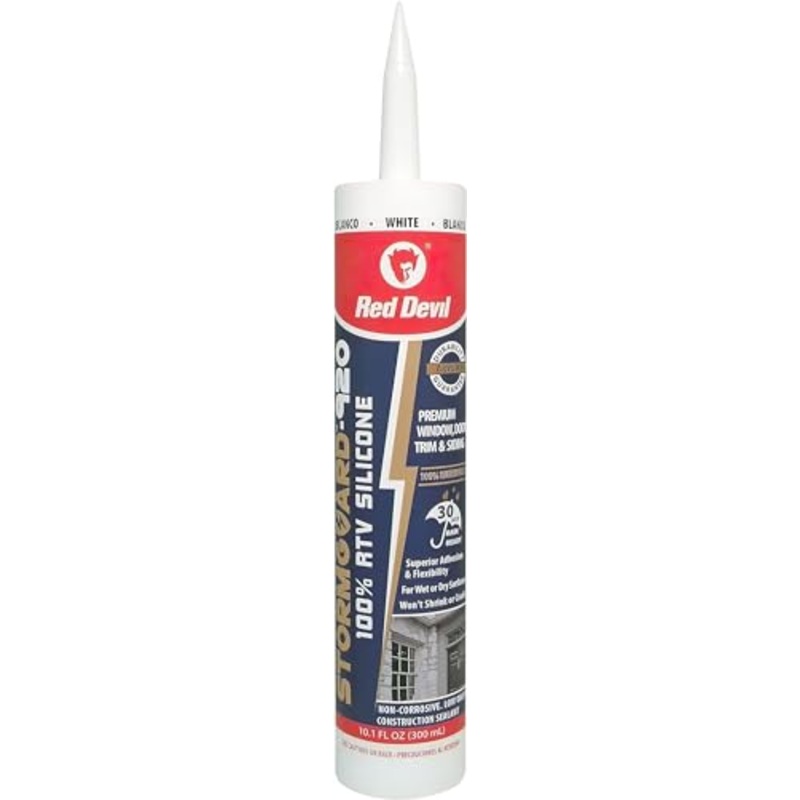 Red Devil 0780 StormGuard|White|Brown|1 – Pack
