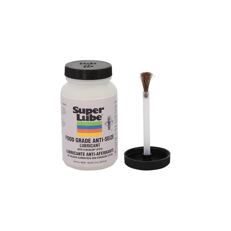 Super Lube Food Grade Anti-Seize w/Syncolon (PTFE), Translucent White