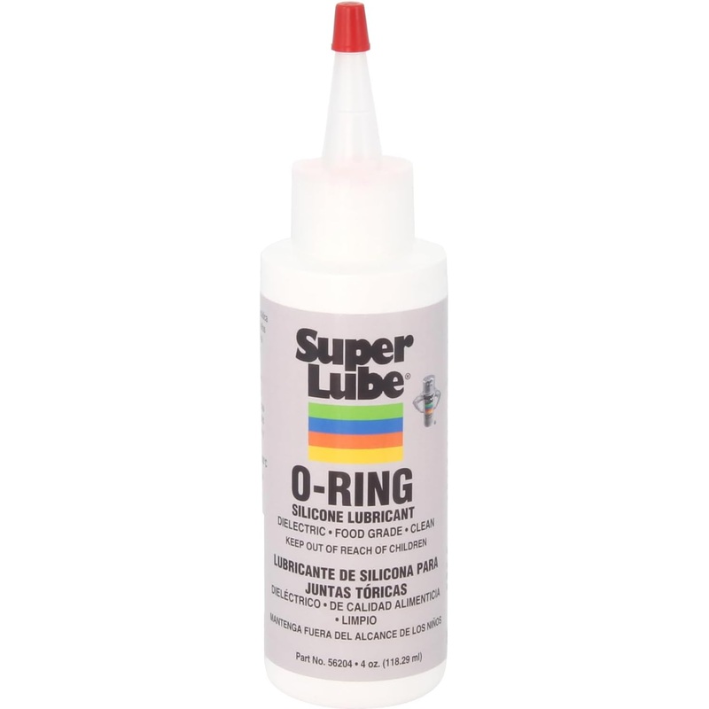 Super Lube O-Ring Silicone Lubricant, Clear