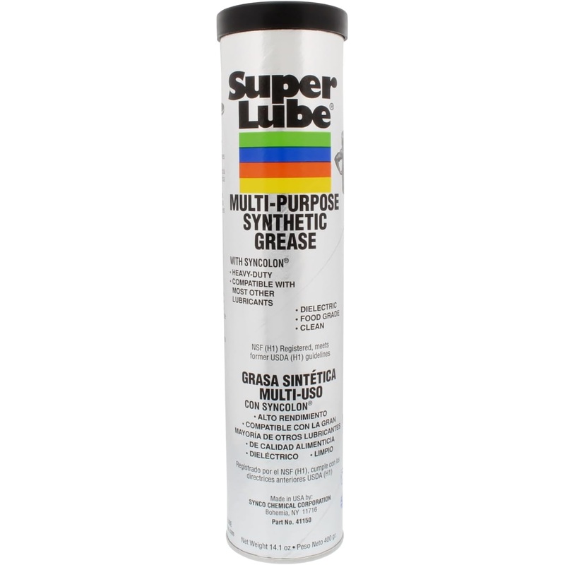 Super Lube Synthetic Multi-Purpose Grease, 400g, Translucent White Color