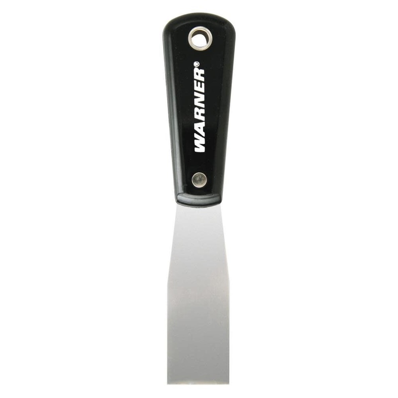 Warner Manufacturing 1-1/2 Carbon Steel Flex Putty Knife, Painter’s Series