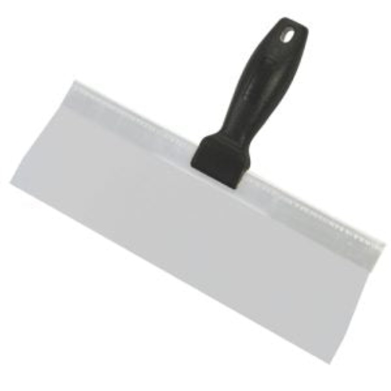 Warner Manufacturing 12 Stainless Steel Drywall Taping Knife with Plastic Handle