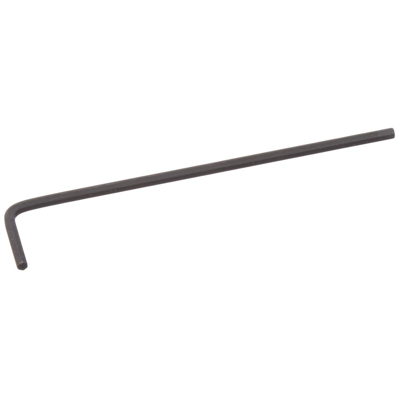 Bondhus 15954 2.5mm Hex Tip Key L-Wrench with ProGuard Finish, Tagged and Barcoded, Long Arm Classic