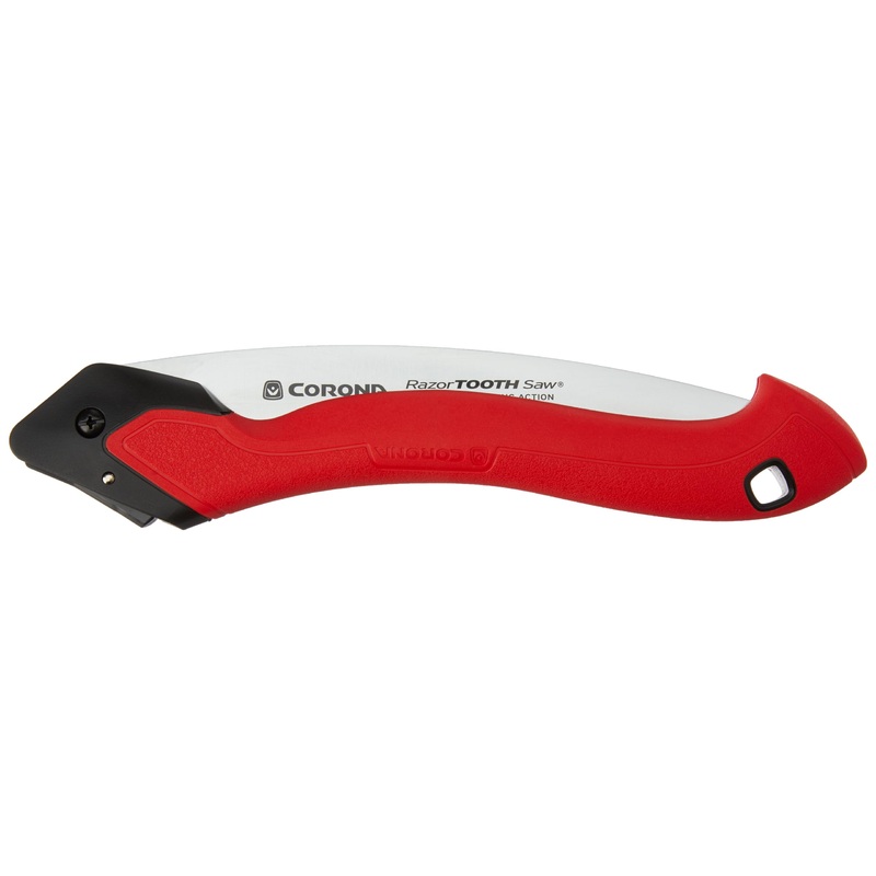 Corona Tools 10-Inch RazorTOOTH Folding Pruning Curved Blade Hand Saw – RS16150, Red