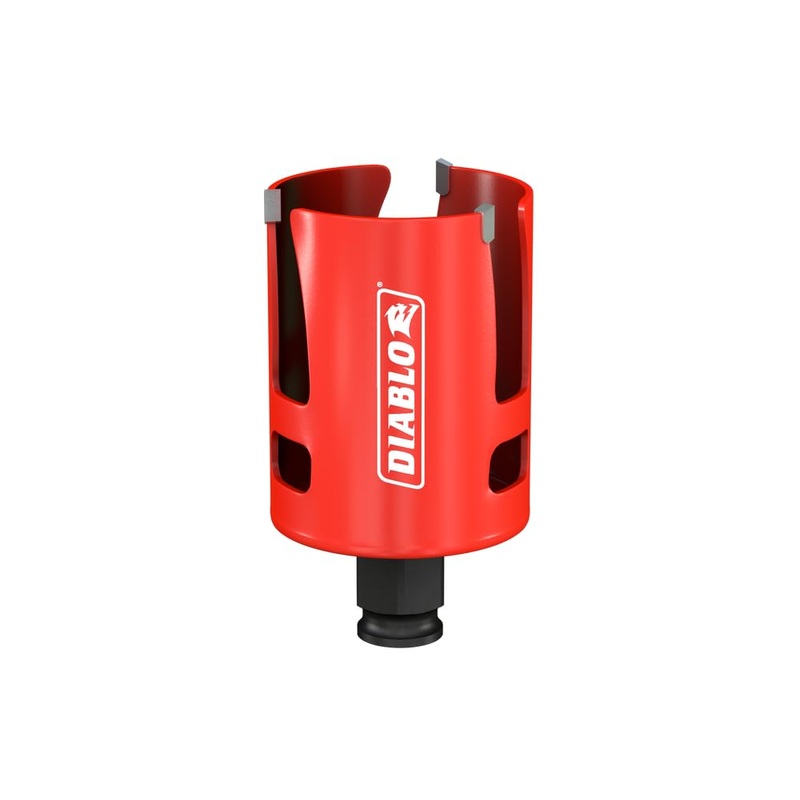 Diablo Demo Demon Carbide Teeth Rough – In Hole Saw – Compatible with SnapLock Plus Mandrel System – 2-1/8 Diameter, 2-3/8 Length – DHS2125CTR