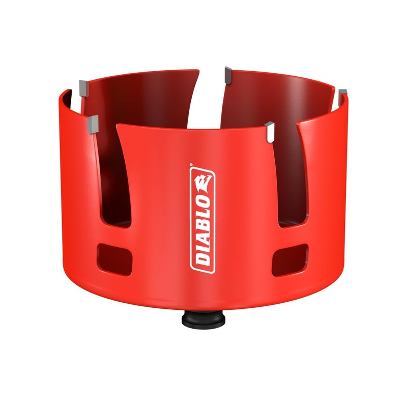 Diablo Demo Demon Carbide Teeth Rough – In Hole Saw – Compatible with SnapLock Plus Mandrel System – 4-1/4 Diameter, 2-3/8 Length – DHS4250CTR