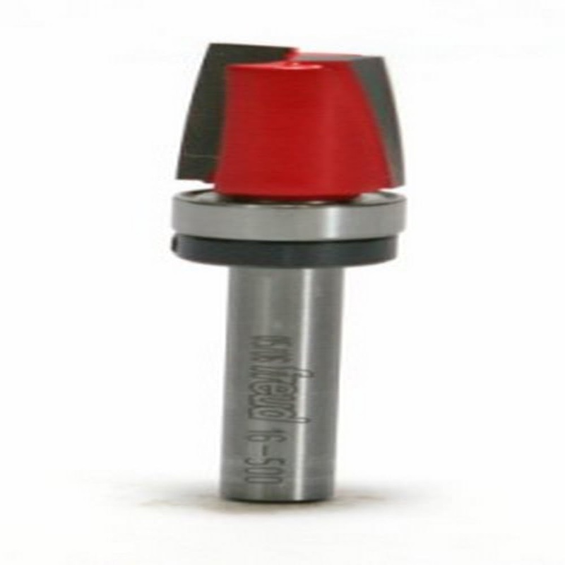 Freud 16-500: 1/2 (dia.) Mortising Bit with 1/4 shank, 3/4 carbide height One Size 1/2-Inch by 3/4-Inch Top Bearing Mortising Router Bit, 1/4-Inch Shank