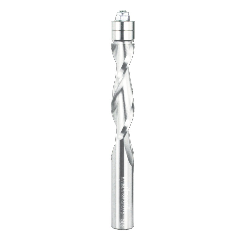Freud 75-509: 1/2 (dia.) Flush Trim Upcut Spiral Bit with 1/2 shank, 4-3/4 overall length