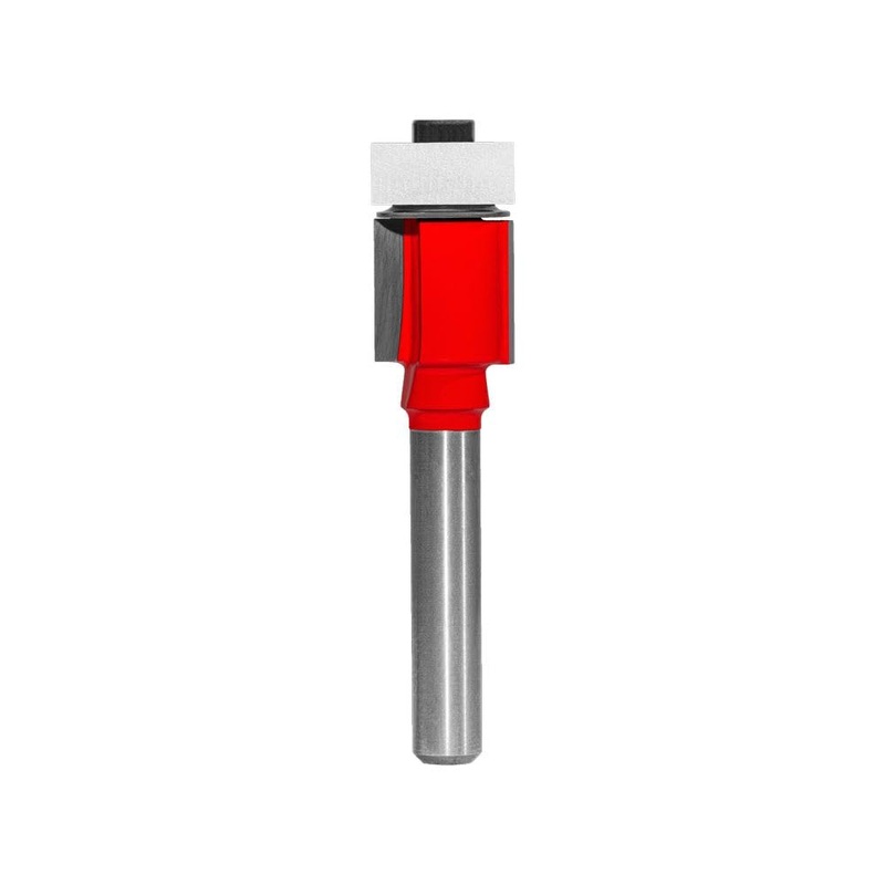 Freud Bearing Flush Trim Bit, 1/2 Diameter, 2-1/8 Length, 1/2 Cardbide Height – 47-106