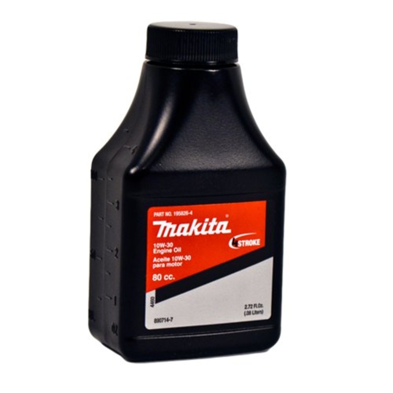 Makita (195826-4-48) 4Cycle Engine Oil, 10W30, 2.7 oz., 48/pk
