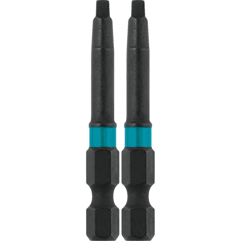Makita (A-96702) Impact X #2 Square Recess 2 Power Bit (2-Pack)