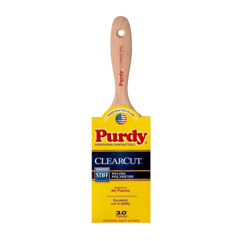 Purdy 144380130 Clearcut Series Sprig Flat Trim 3 Paint Brush