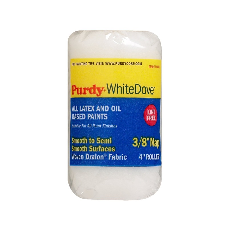 Purdy White Dove High Density Woven Covers 3/8 Nap Mini Roller – 140786104