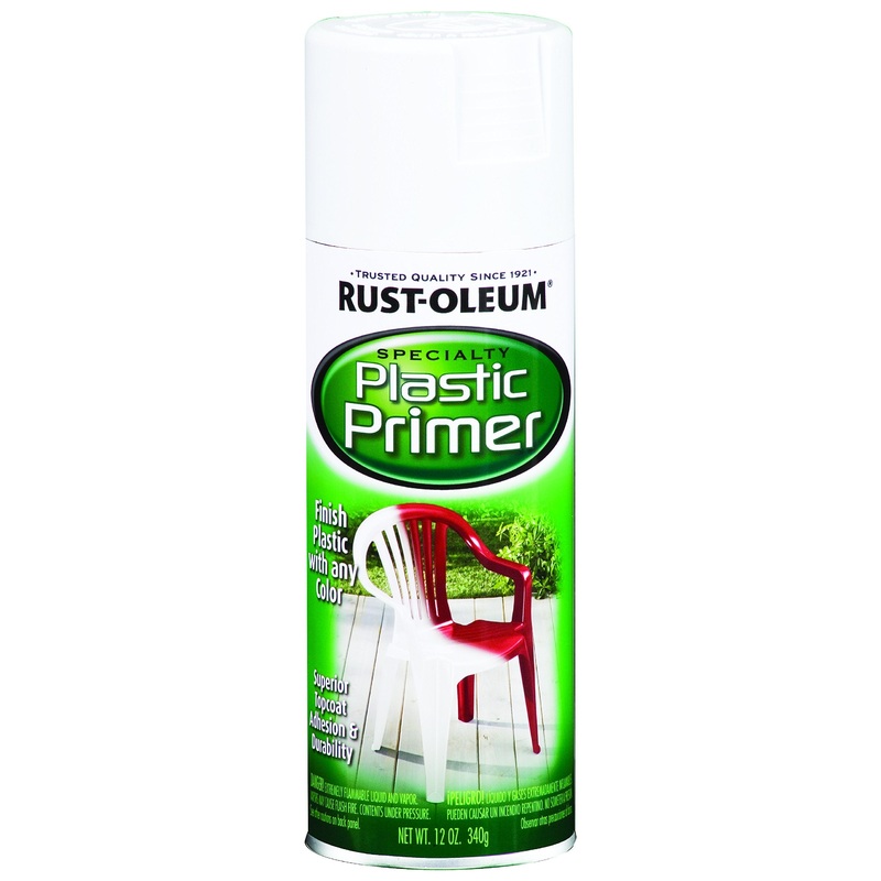 Rust-Oleum 209460 Plastic Primer Spray, 12 oz (Pack of 1)