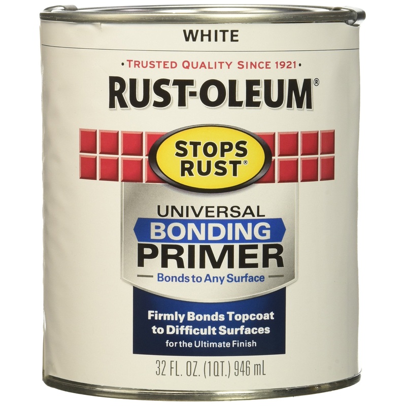 Rust-Oleum 330494 Quart Universal Bonding Primer, 32 Oz, White (Pack of 1)