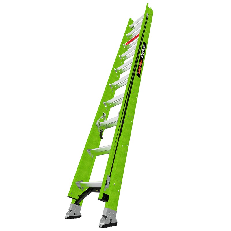 Little Giant Ladders 20′ HyperLite Extension Ladder, Fiberglass, Type 1A, 300lbs. rated