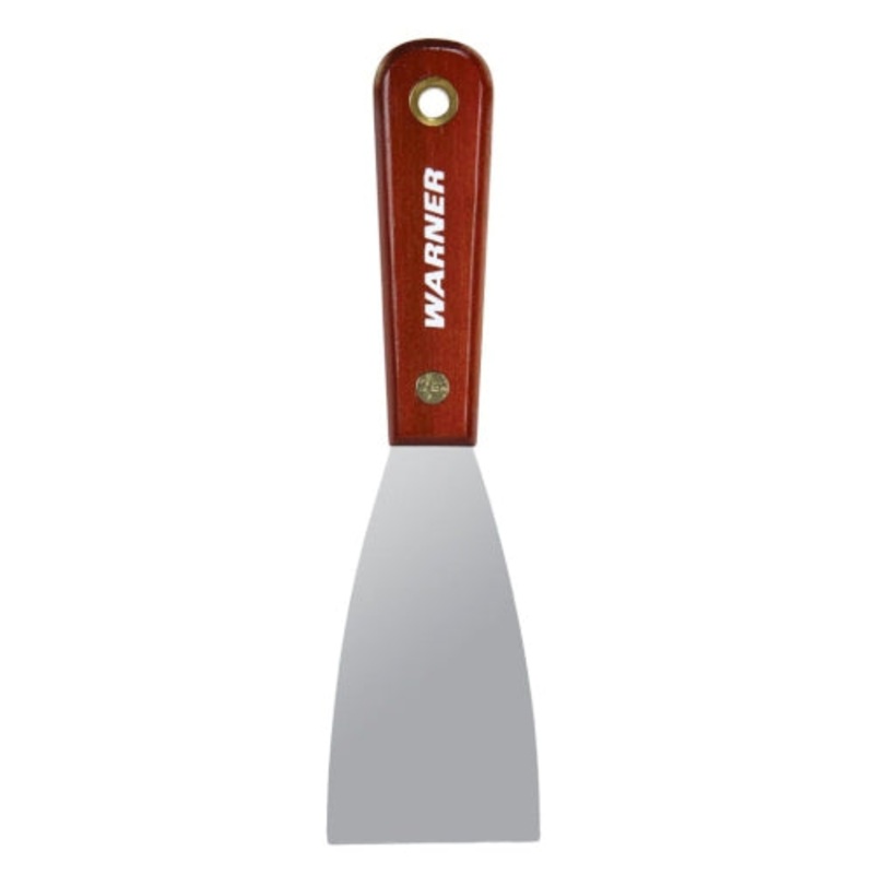Warner 2 Full Flex Putty Knife, Carbon Steel, Rosewood Handle