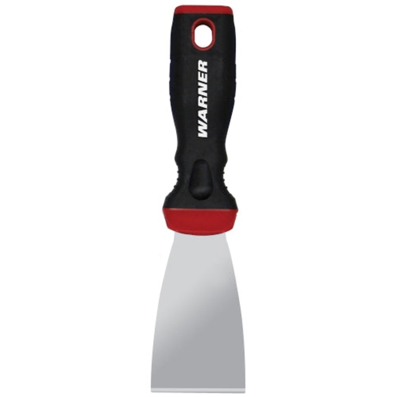 Warner 2 Pro-Grip Stiff Putty Knife Hand Tools, Cranberry