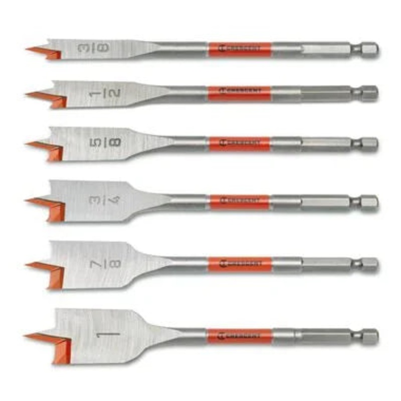 Crescent 6-Piece Flat Spade Set | 3/18 – 1