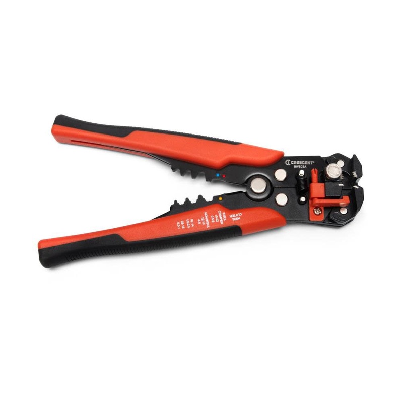 Crescent 8 Wire Stripper & Cutter, Self-Adjusting
