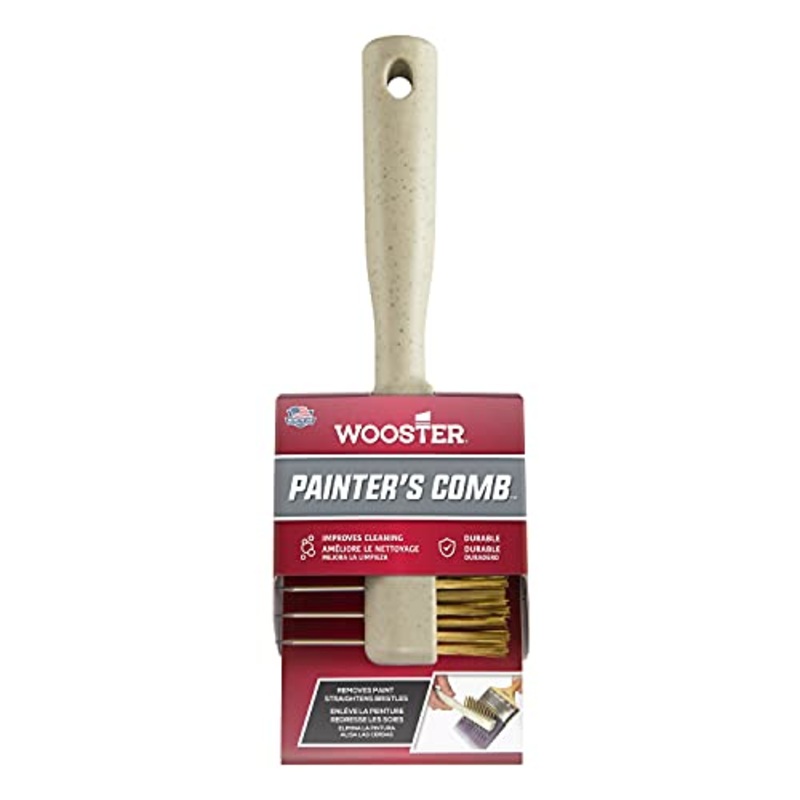Wooster Brush 1832/1831 1832 Painter’s Comb/Wire Brush, 3-1/4 x 1, Multicolor