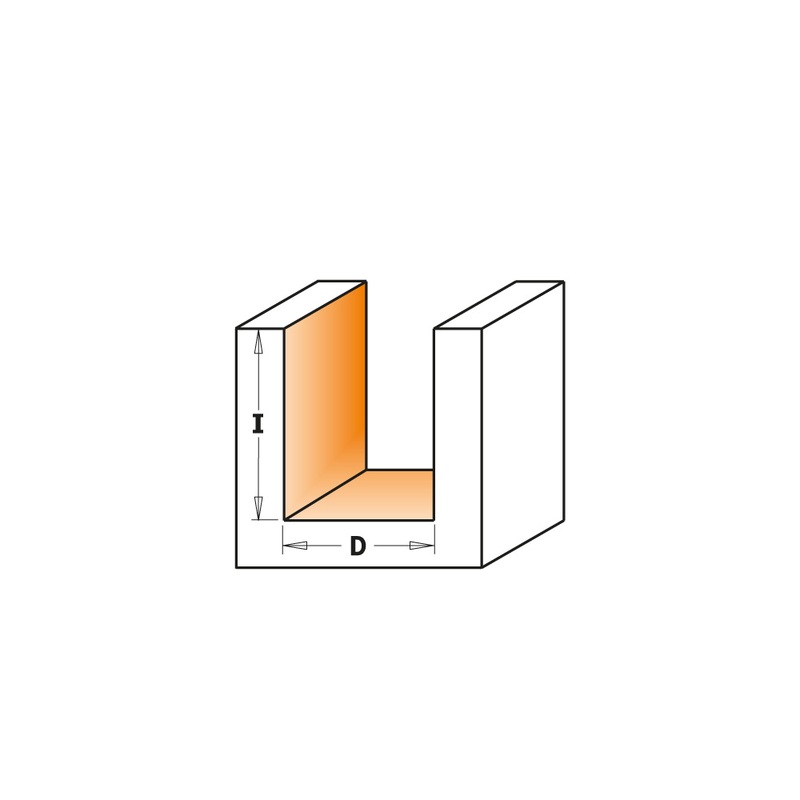 STRAIGHT BIT HWM Z2 S=1/4 S=1/4×3/4×2-1/4” RH