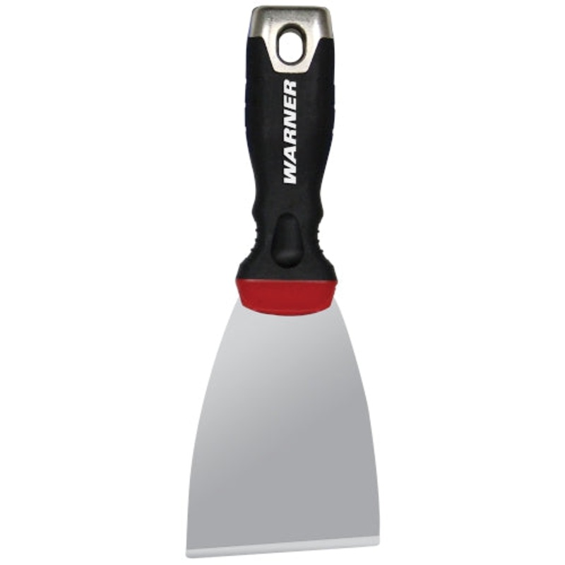 Warner Manufacturing 3 ProGrip Stiff Chiseled Scraper with Hammer Cap