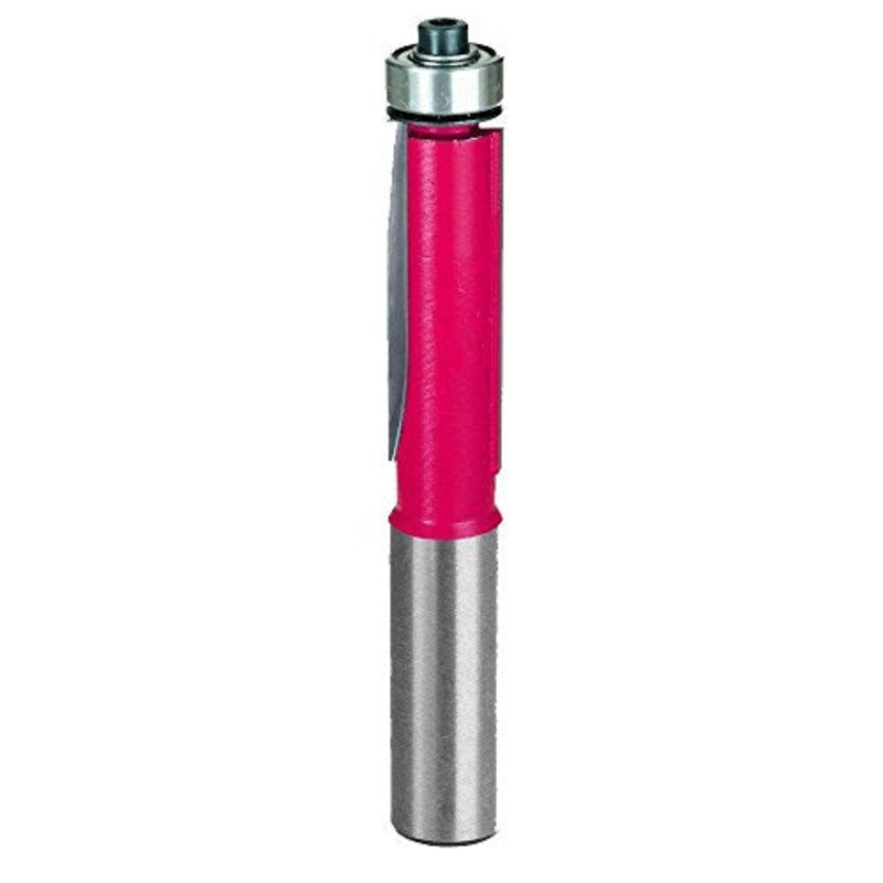 Freud 42-109: 1/2 (dia.) Bearing Flush Trim Bit with 1/2 shank, 2-7/8 overall length