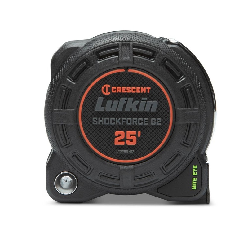 Crescent Shockforce Nite Eye G2 Tape Measure 1-1/4 In. x 25′