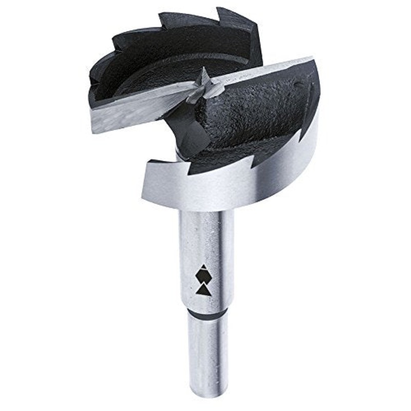 Fisch FSA-010371 Multi-Spur Bit (1-7/8 x 1/2) Best Drill Bits For Wood, provide Precise Pocket Holes & High Performance Design with Center Pt. 2 Cutters & 2 Spurs, Made of Tool Steel