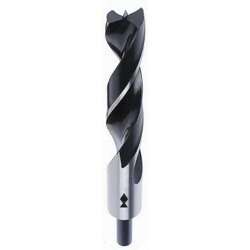 Fisch FSF-003908 Chrome Vanadium Brad Point Drill Bit, 3/8-Inch