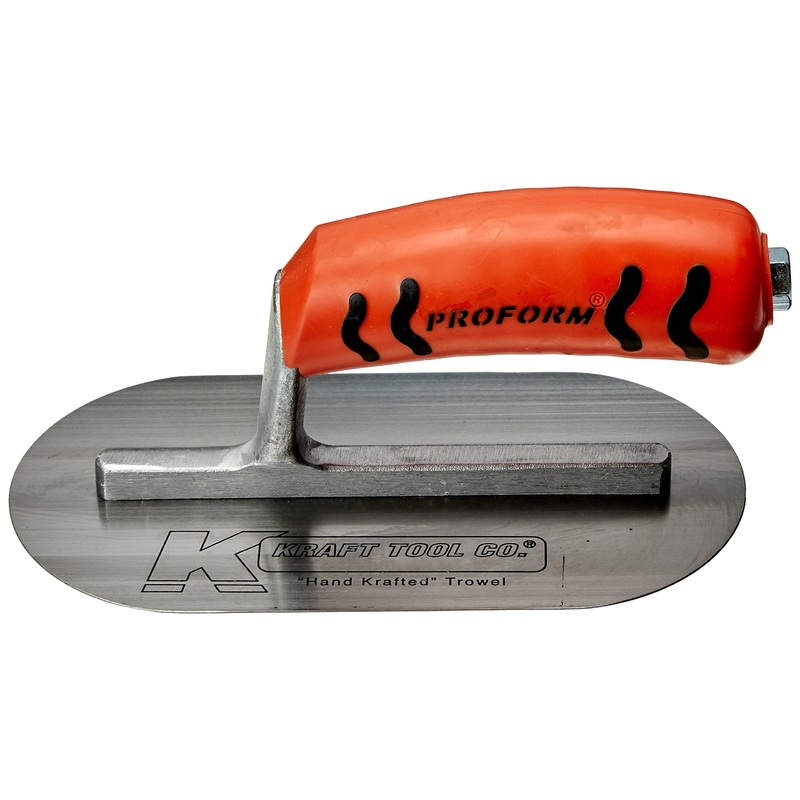 Kraft Tool 7-1/2×4 Mini Pool Trowel w/ProForm Handle