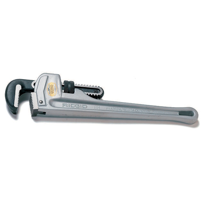Model 810 10 Aluminum Straight Pipe Wrench, WRENCH, 810 ALUM