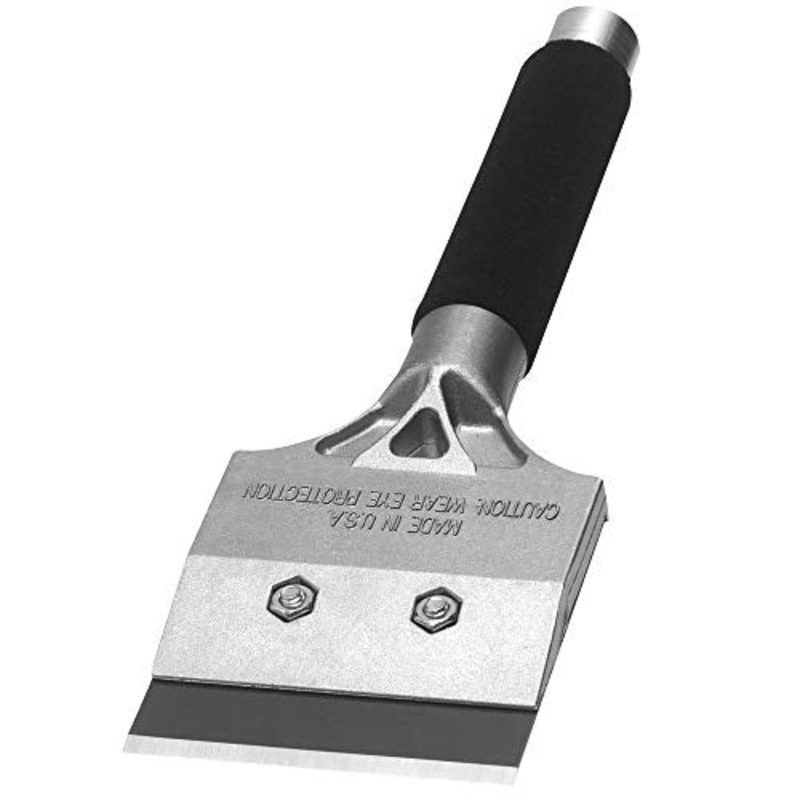Warner Manufacturing Warner 790: 4 Strip ‘N’ Clean Scraper, Steel Soft Grip Handle, 10-7/8 Overall Length Not Including Blade Hand Tools