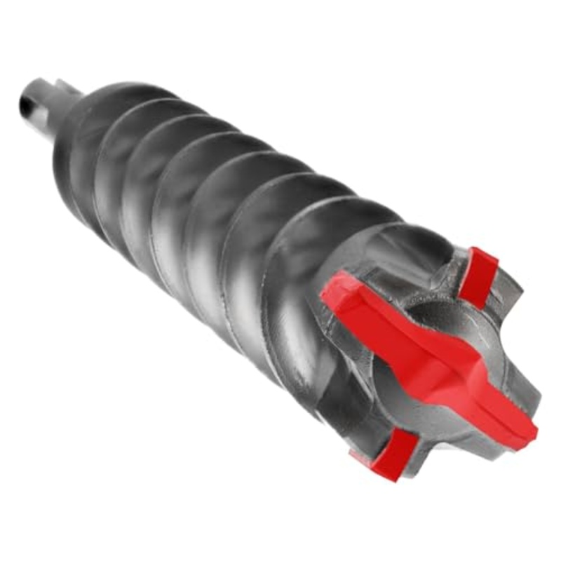 Diablo Rebar Demon SDS-Max 4-Cutter Carbide-Tipped Hammer Drill Bit – 1-3/4 Diameter, 21 Length, 16 Working Length – DMAMX1390