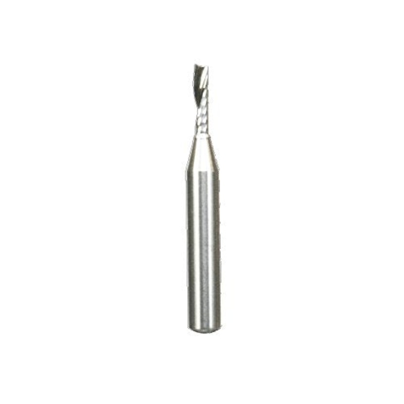Freud 73-762: 1/8 (Dia.) O-Flute Up Spiral Bit for Soft Plastics with 1/4 Shank – Solid Carbide