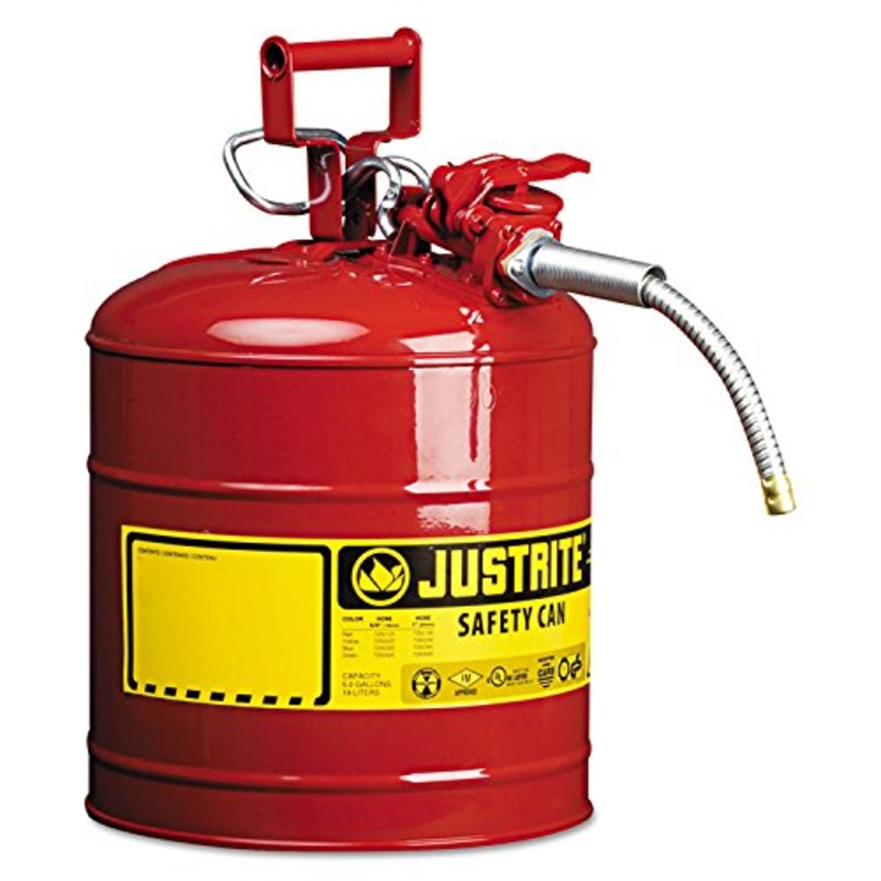 Type ll Safety Cans for Flammables – 5g/19l iiaf red 5/8 hose