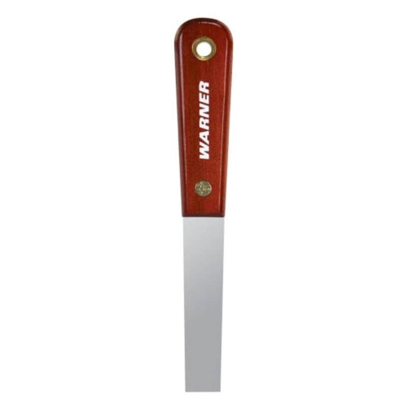Warner 3/4 Full Flex Putty Knife, Carbon Steel, Rosewood Handle