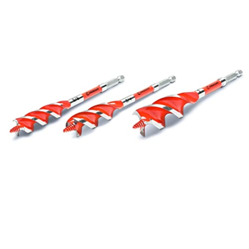Crescent 3 Piece High Speed Auger Set – 6.25 | CDSASET-3