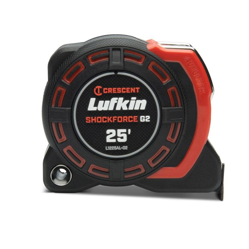 Crescent Lufkin Shockforce G2 Auto Lock Tape Measure 1-1/4 In. x 25′