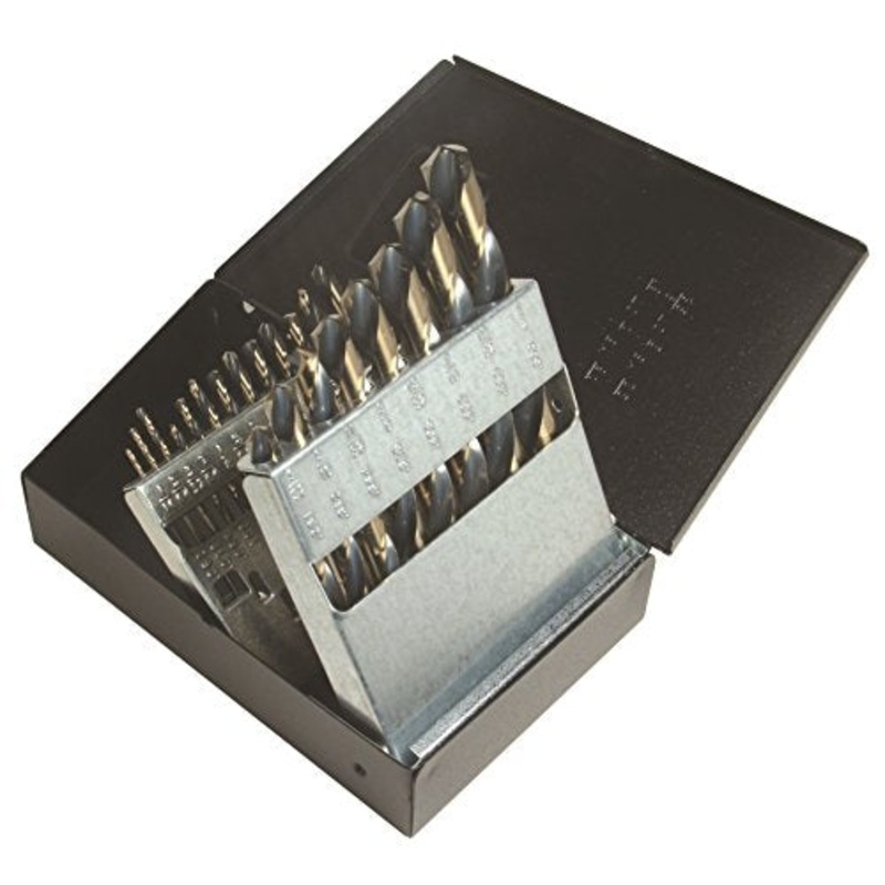 Norseman SPM-21 Type 250-UB 135 Degree Split Point Magnum Sup Prem Mech Drill Set (21 Piece)