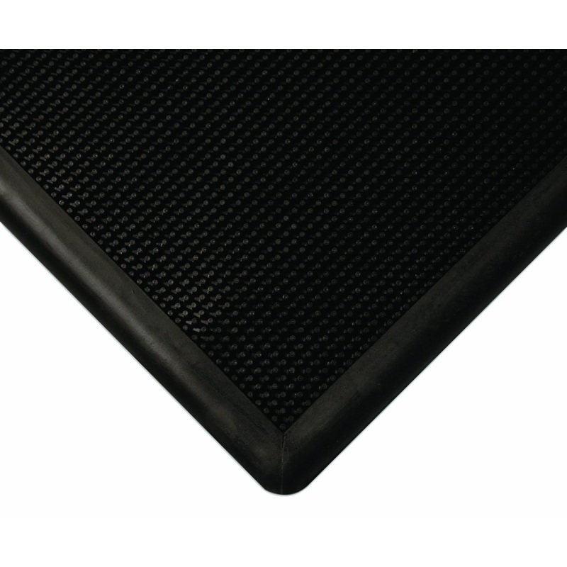 Wearwell Footbath Mat Shoe Sanitizing Mat. High Edges for Cleaning Solutions. 24 L x 32 W x 1/2 Thickness.