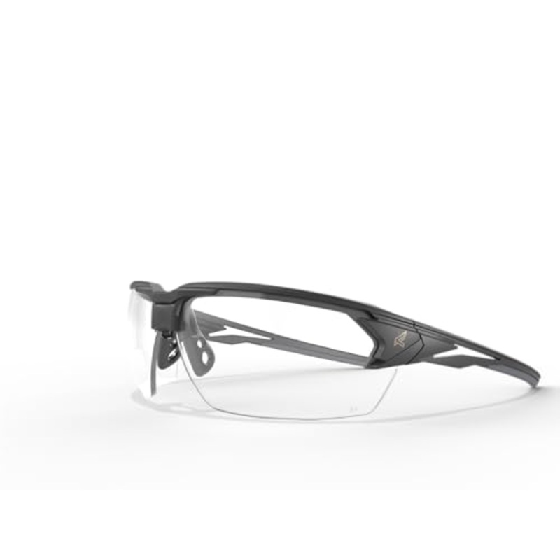 EDGE Pumori Z87 Rated Clear Safety Glasses: Men’s Safety Glasses, Adjustable TPR, Non-Slip, Anti-Fog Safety Glasses, Flexible Polycarbonate Frames, Nylon Lenses, 99% UV Protection Men’s Sunglasses
