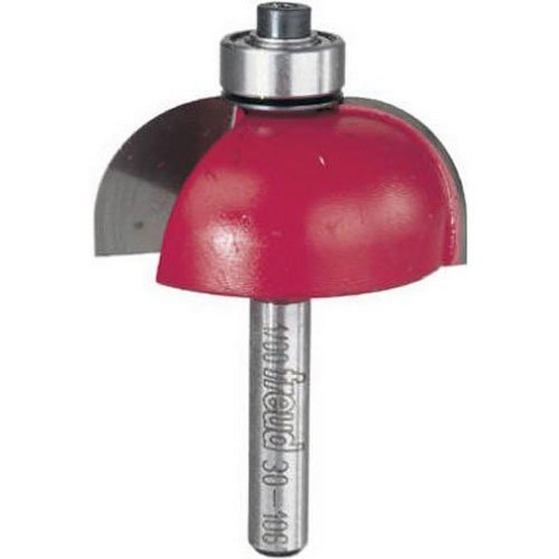 Freud 30-106: 1/2 Radius Cove Bit with 1/4 Shank One Size 1/2-Inch Radius Cove Router Bit with 1/4-Inch Shank