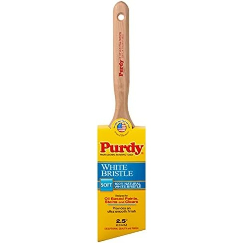 Purdy 145116425 White Bristle Extra Oregon, 2-1/2 Soft Angle Trim Paint Brush