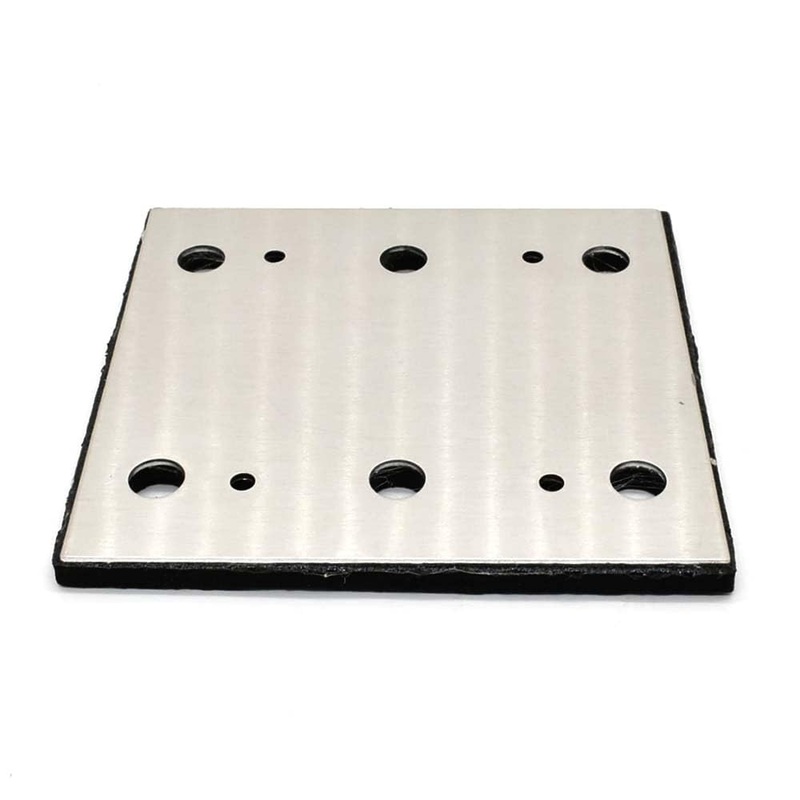 SPD19 1/4 Sheet, 6 Hole Stick on Square Sanding Pad, Replaces: Milwaukee 14-67-0275 & Ridgid 200202538