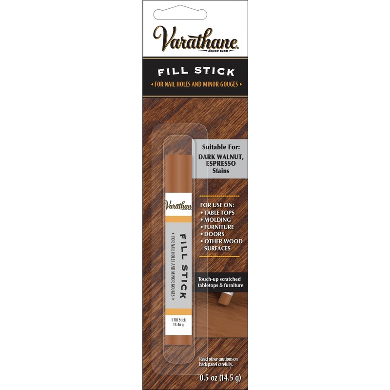 Varathane Wood Fill Stick, 3.2 oz, Dark Walnut/Espresso