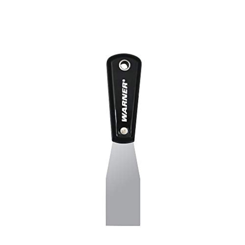 Warner 1-1/2 Stiff Putty Knife, Carbon Steel, Painter’s Series, 10327
