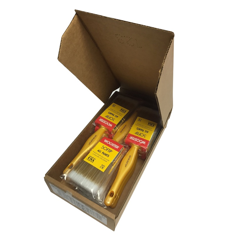 Wooster Brush Q3108-2 Softip Paintbrush (Pack of 12)